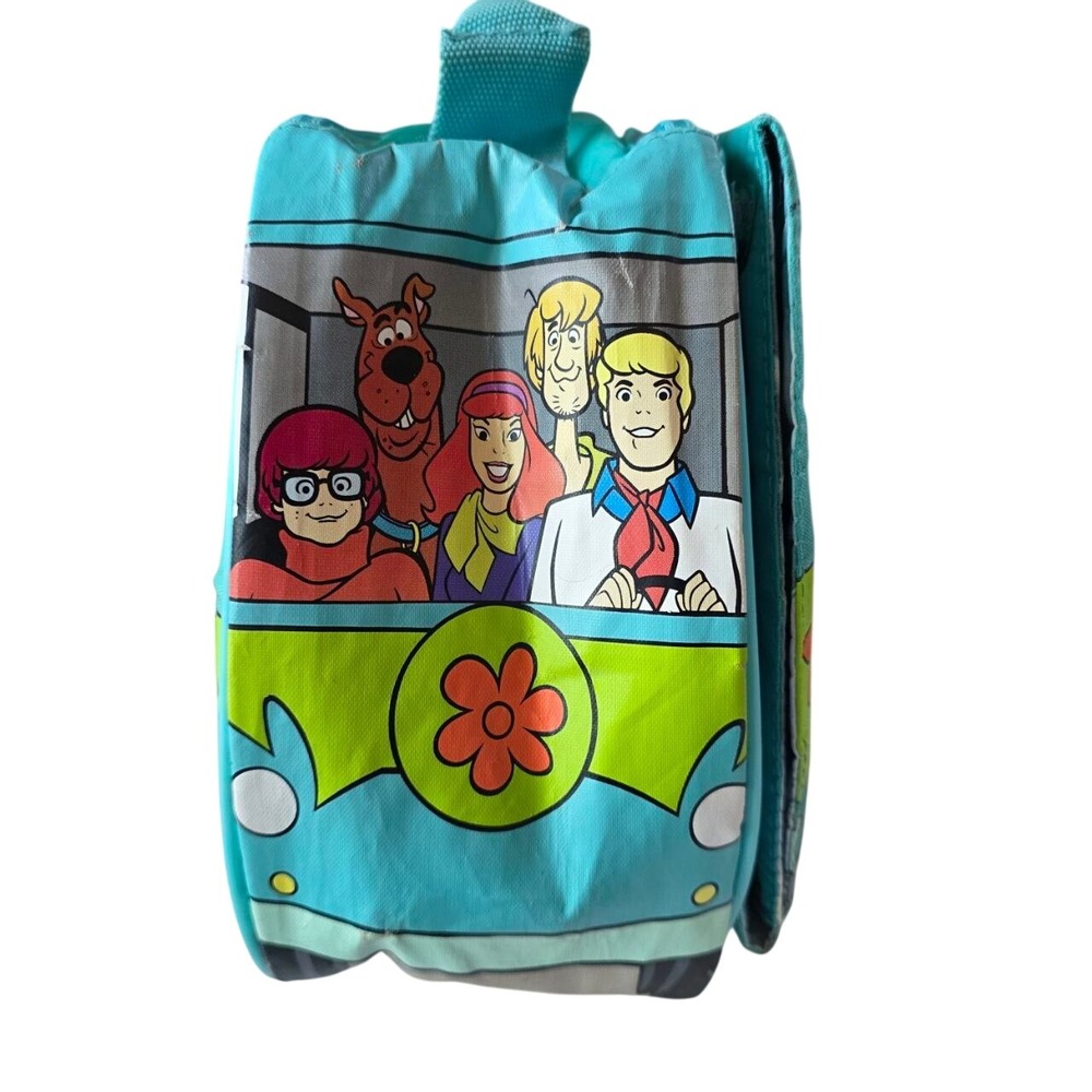 Vintage 1999 Scooby-Doo Mystery Machine Rolling Suitcase and Lunch Bag Set - Picture 15 of 16